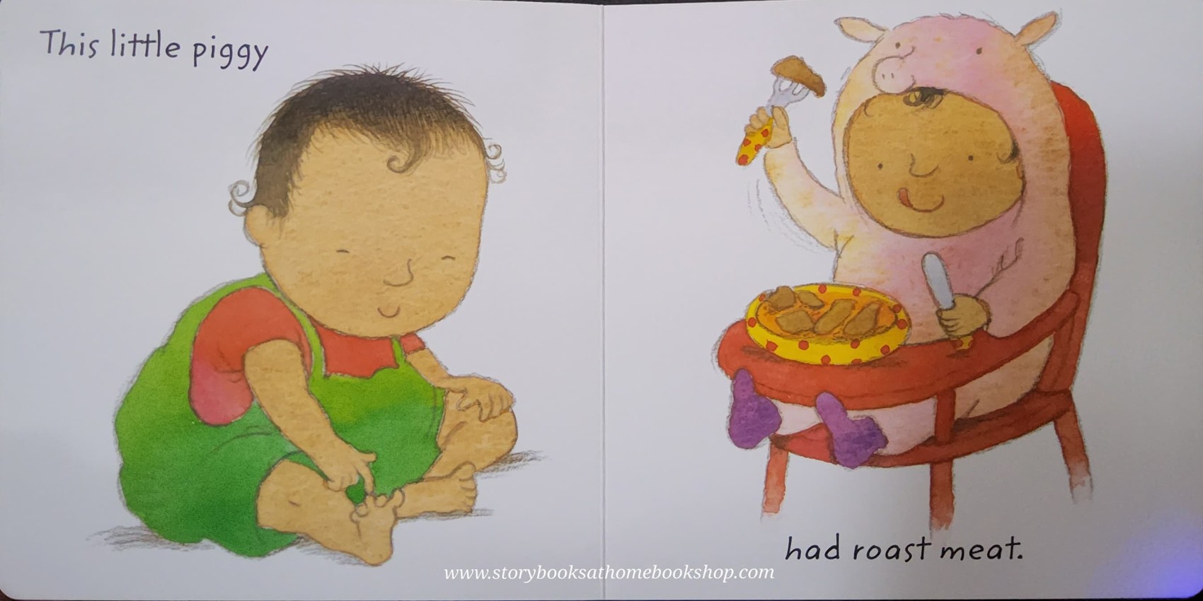 BOARD BOOK** 🍅🍅THIS LITTLE PIGGY