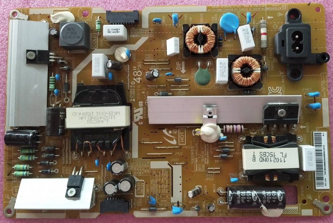 ซับพลายทีวี ซัมซุง SAMSUNG ของแท้ถอดจากเครื่อง พาร์ท ใช้กับรุ่น UA40J6300AK UA48J6300AK