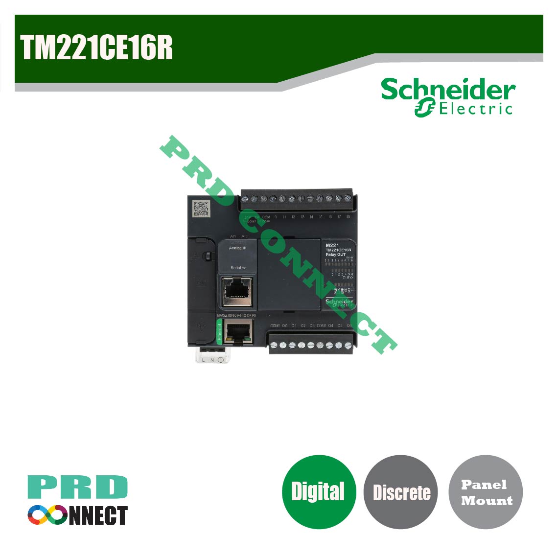 TM221CE16R, Schneider Electric
