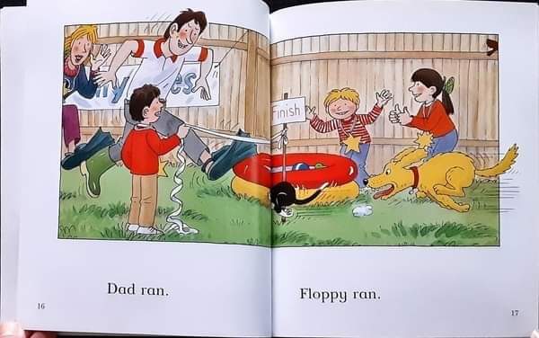 หนังสือนิทานปกอ่อน ** 🍅🍓 READ AT HOME:SILLY RACES 1b