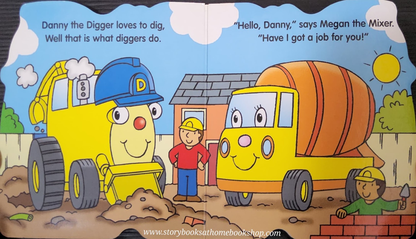 BOARD BOOK** 🍅🍅DANNY THE DIGGER