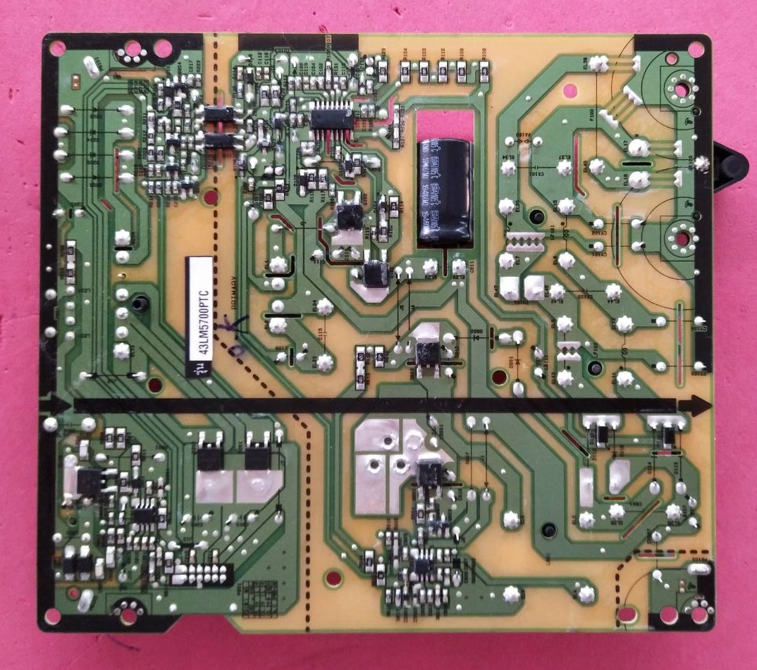 POWER SUPPLY LG (ซับพลาย แอลจี) ของแท้ถอดจากเครื่อง ใช้กับรุ่น 43LJ550T.ATD :43LJ550T.ATM :43LJ550T.ATM :43LK5700PTA.ATM :43LM5700PTC.ATM พาร์ท EAY64530001 :EAX67264001