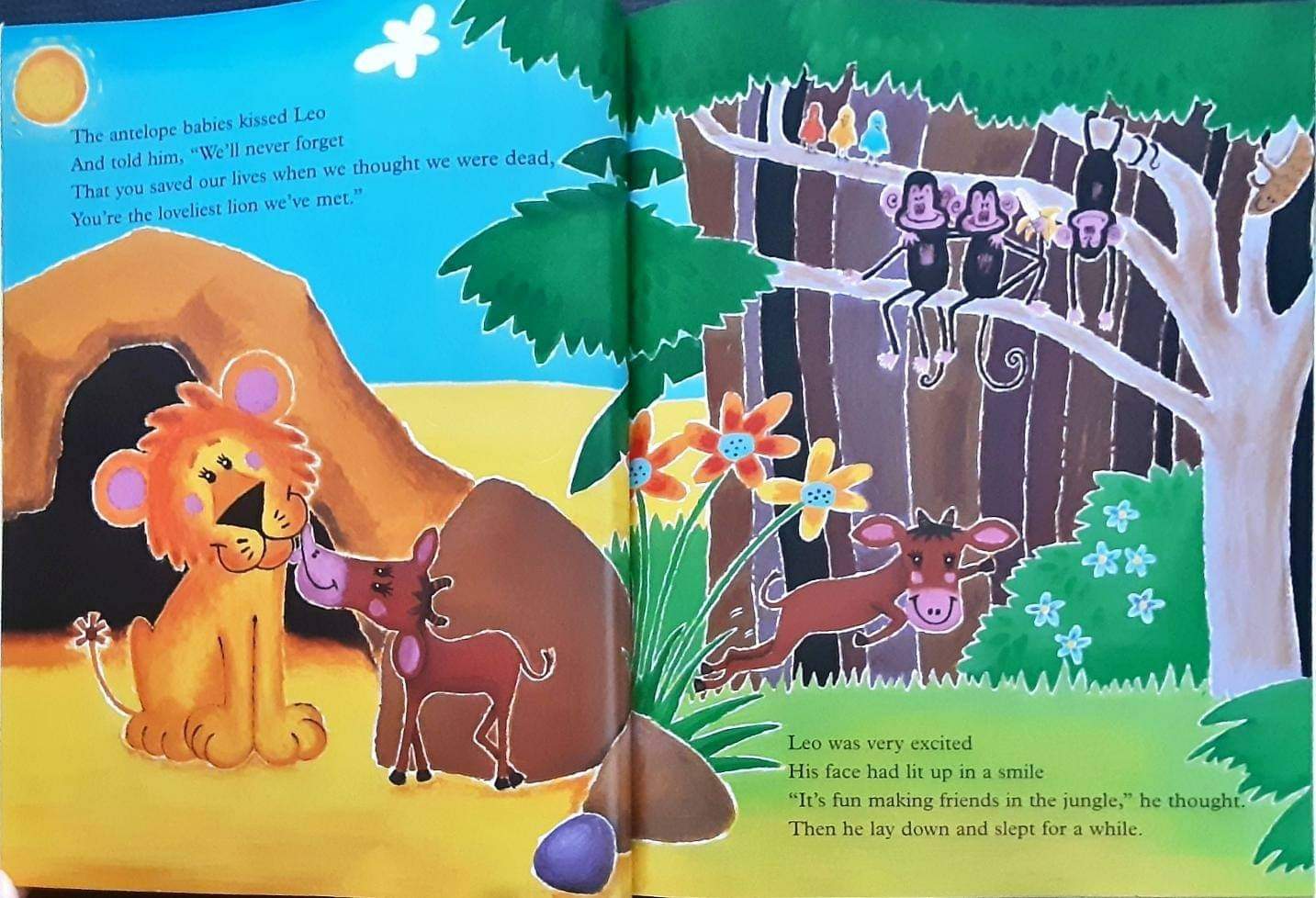 หนังสือนิทานปกอ่อน ** 🍅🍓 The Lion who wanted to Love