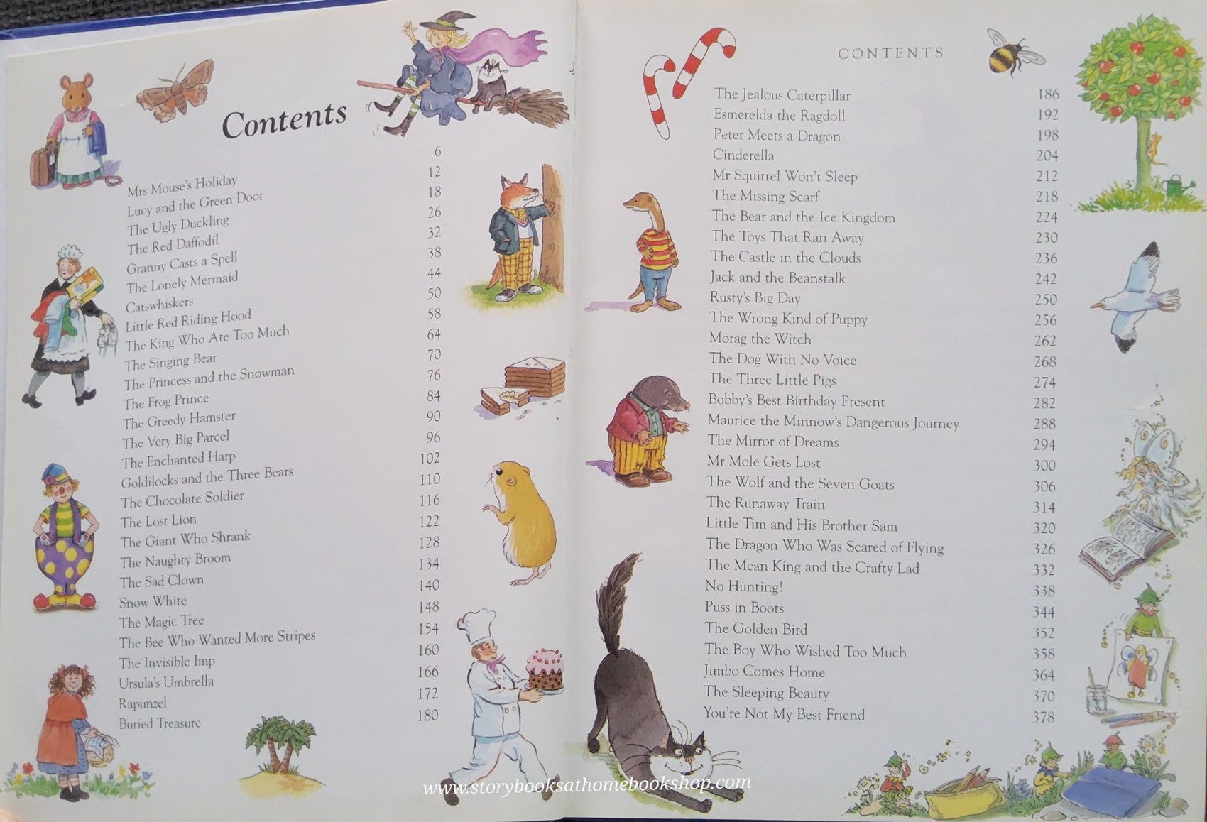 หนังสือนิทานปกแข็ง** 🍓🍓CHILDREN'S BEDTIME TREASURY