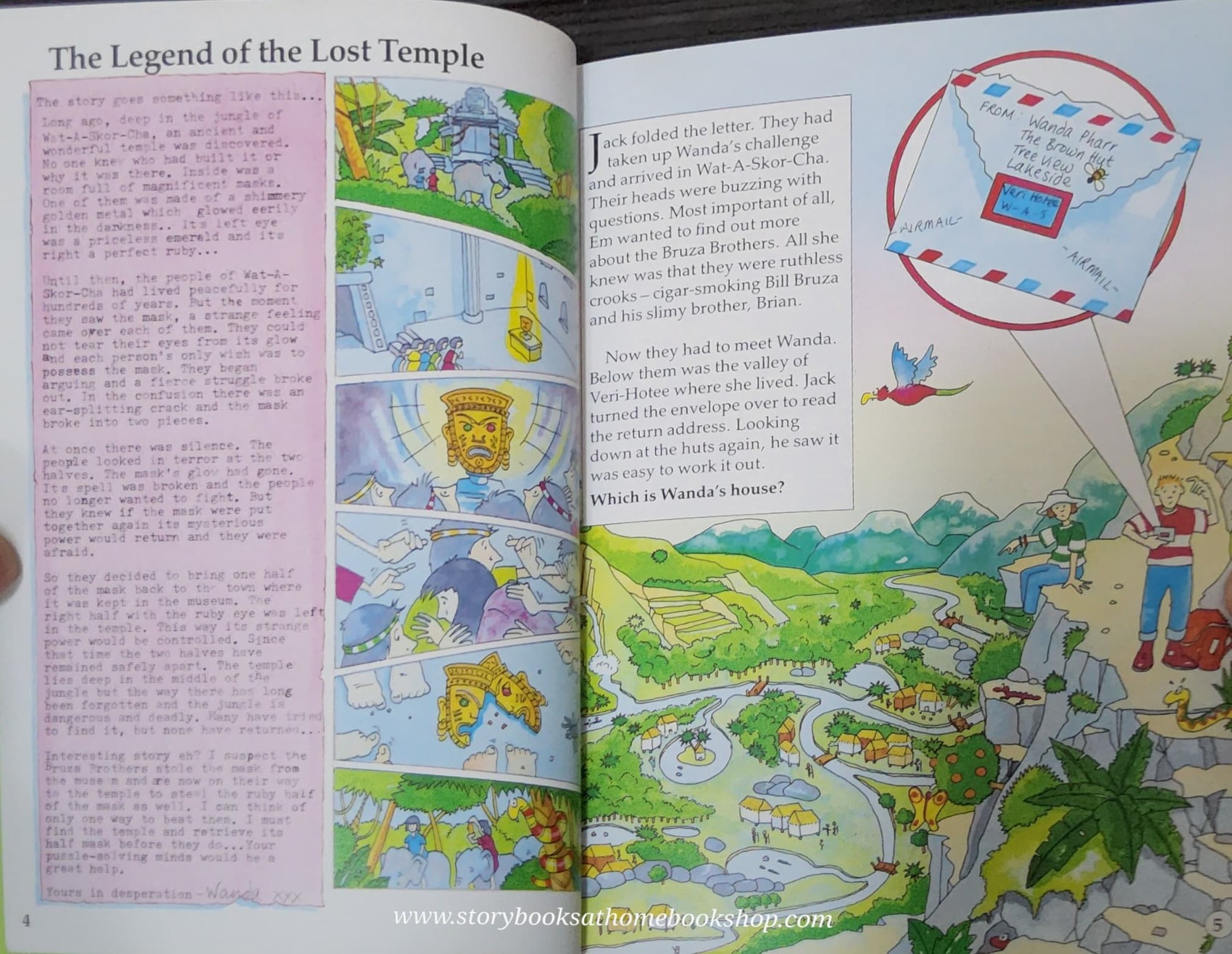 PUZZLE BOOK** ♥️USBORNE PUZZLE ADVENTURES:JOURNEY TO THE LOST TEMPLE BY SUSANNAH LEIGH