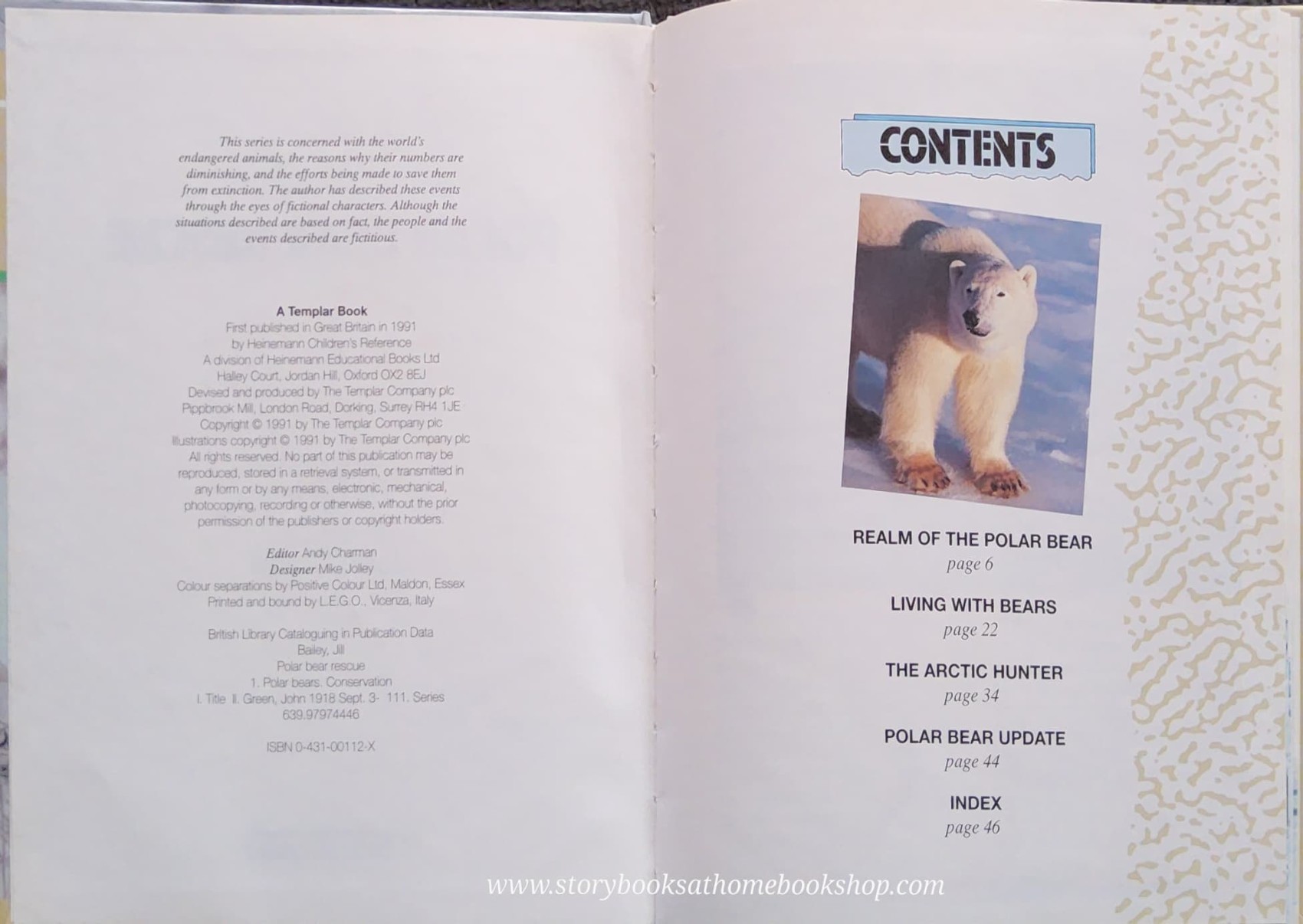 KNOWLEDGE BOOK** ð
ðPOLAR BEAR RESCUE