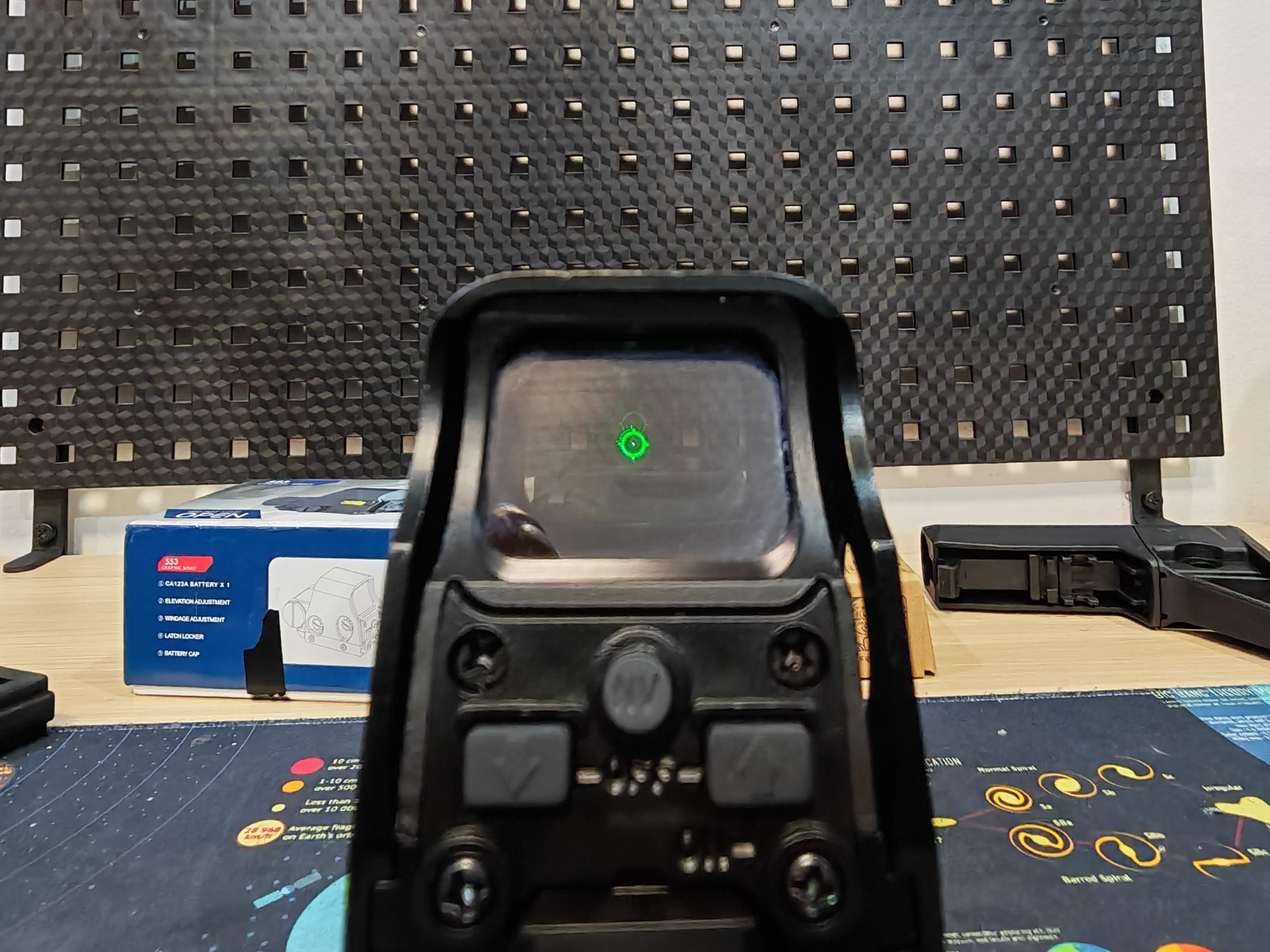 E&C 855 S2 John Wick2 TTI TR-1 M-Lok 13 บอดี้โลหะ พร้อมดอท PEQ AEG BB Gun บีบีกัน Airsoft Gun ปืนอัดลม ปืนยาวไฟฟ้า มือสอง