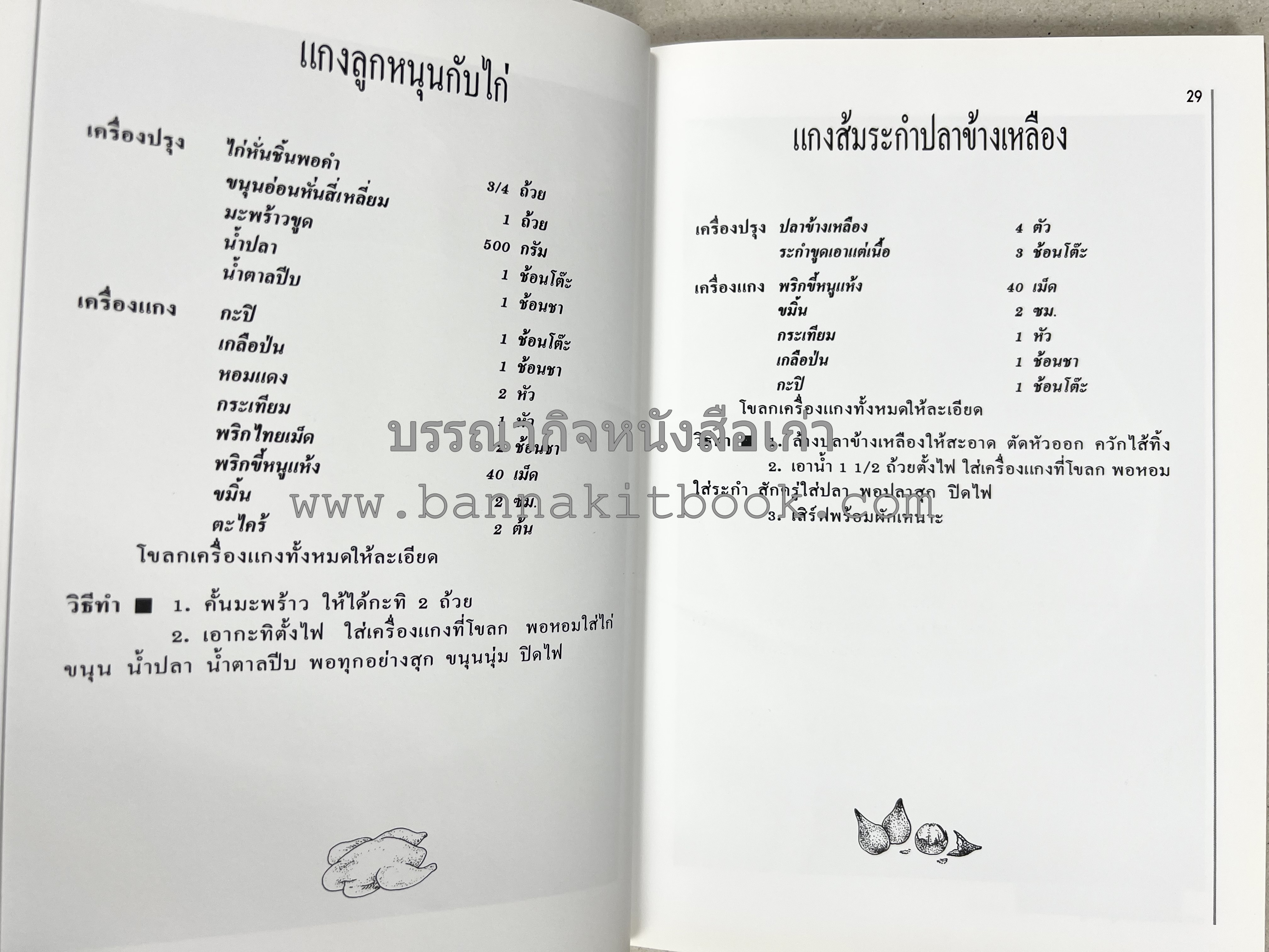 อาหารปักษ์ใต้ (เมนูแกง น้ำพริก ยำ ต้ม ทอด ผัด) โดย : อาจารย์ศรีสมร คงพันธุ์.