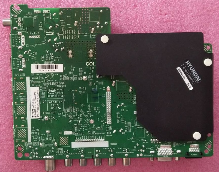 เมนบอร์ดทีวี ฮุนได HYUNDAI ของแท้ถอดจากเครื่อง รุ่น CHD-W320FB พาร์ทบอร์ดTP.SK506.PB801 จอ V320BJ8-Q01
