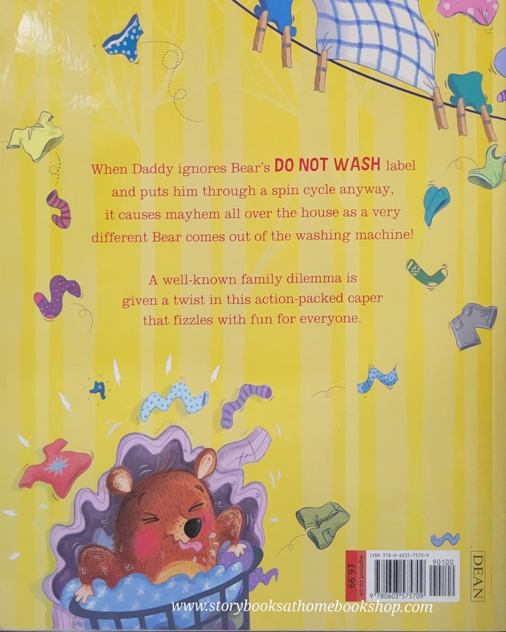 หนังสือนิทานปกอ่อน** ♥️DO NOT WASH THIS BEAR