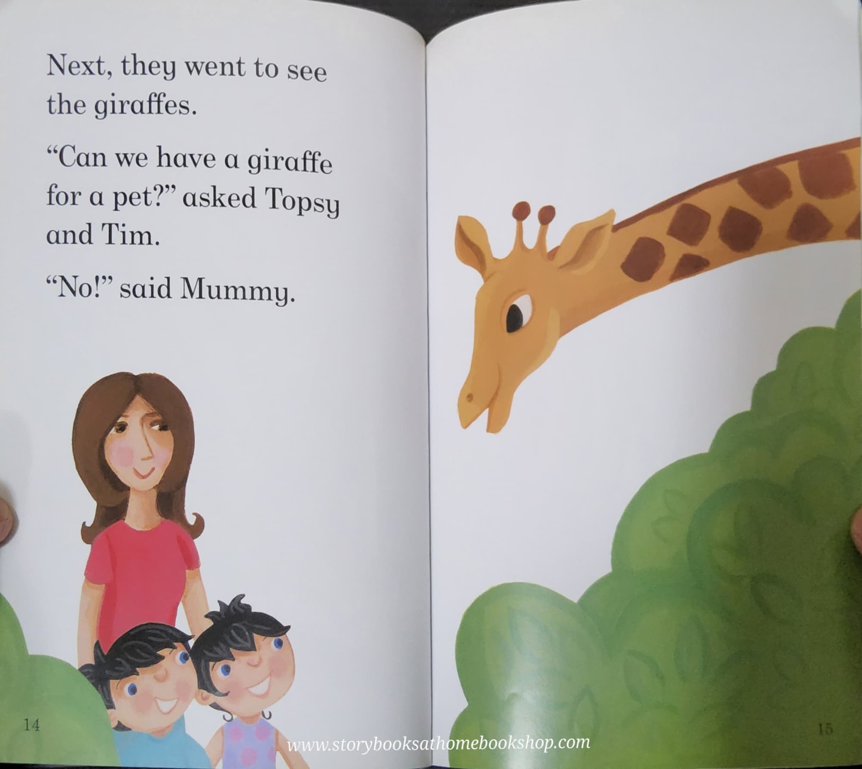 หนังสือนิทานปกอ่อน** ♥️READ IT YOURSELF L.1:TOPSY AND TIM