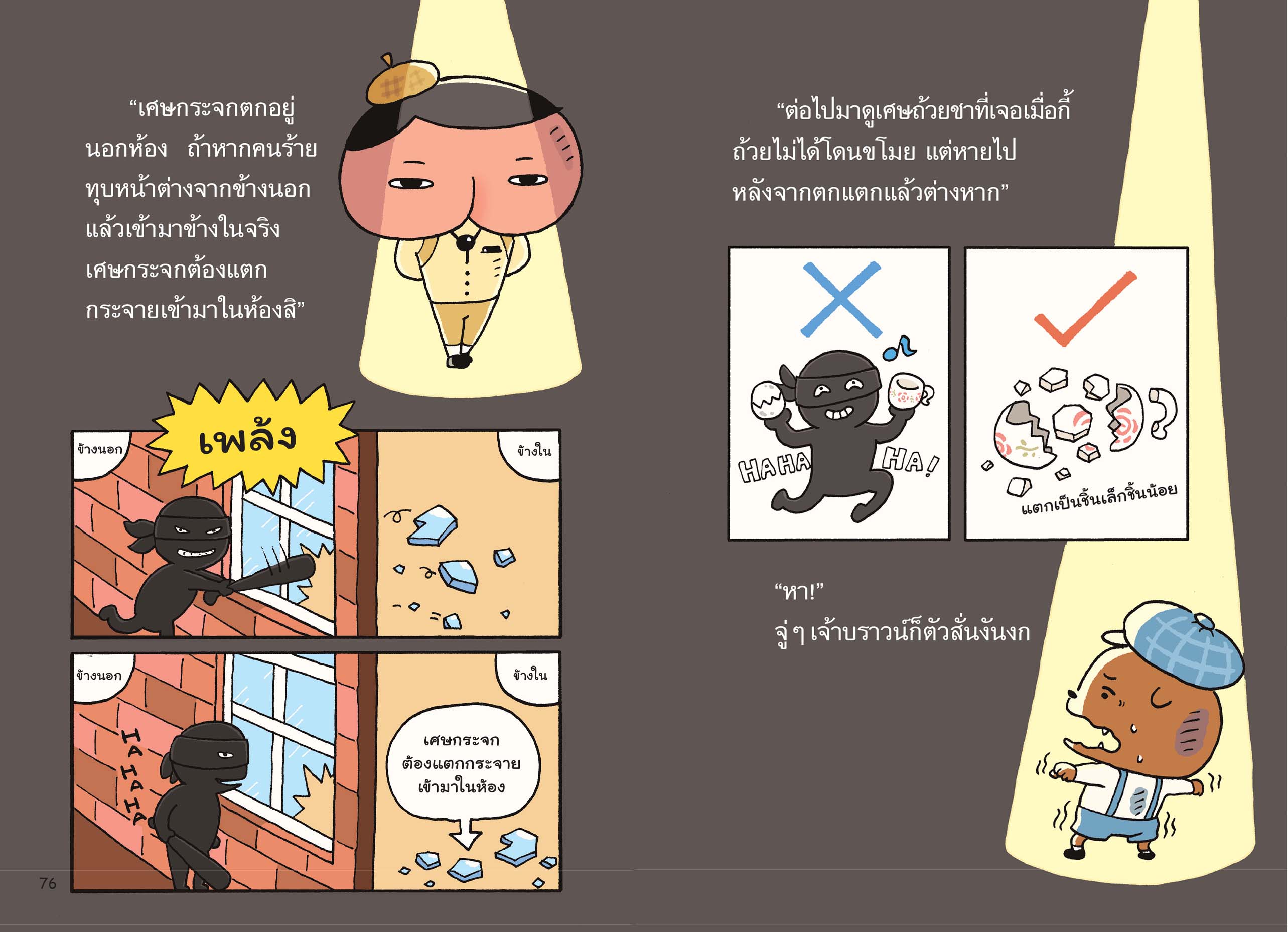 (หนังสือใหม่) นักสืบหน้าก้น ตอน ไขคดีสุภาพสตรีชุดม่วง (ปกอ่อน)