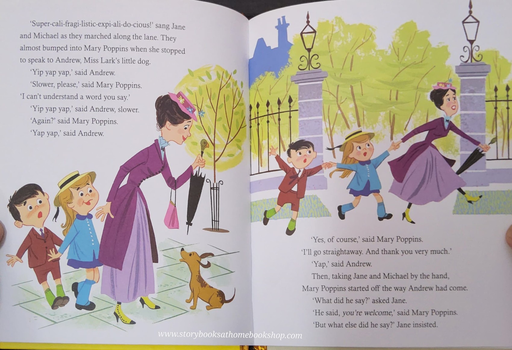 หนังสือนิทานปกแข็ง** 🍅 🍅A TREASURE COVE STORY DISNEY'S MARY POPPINS