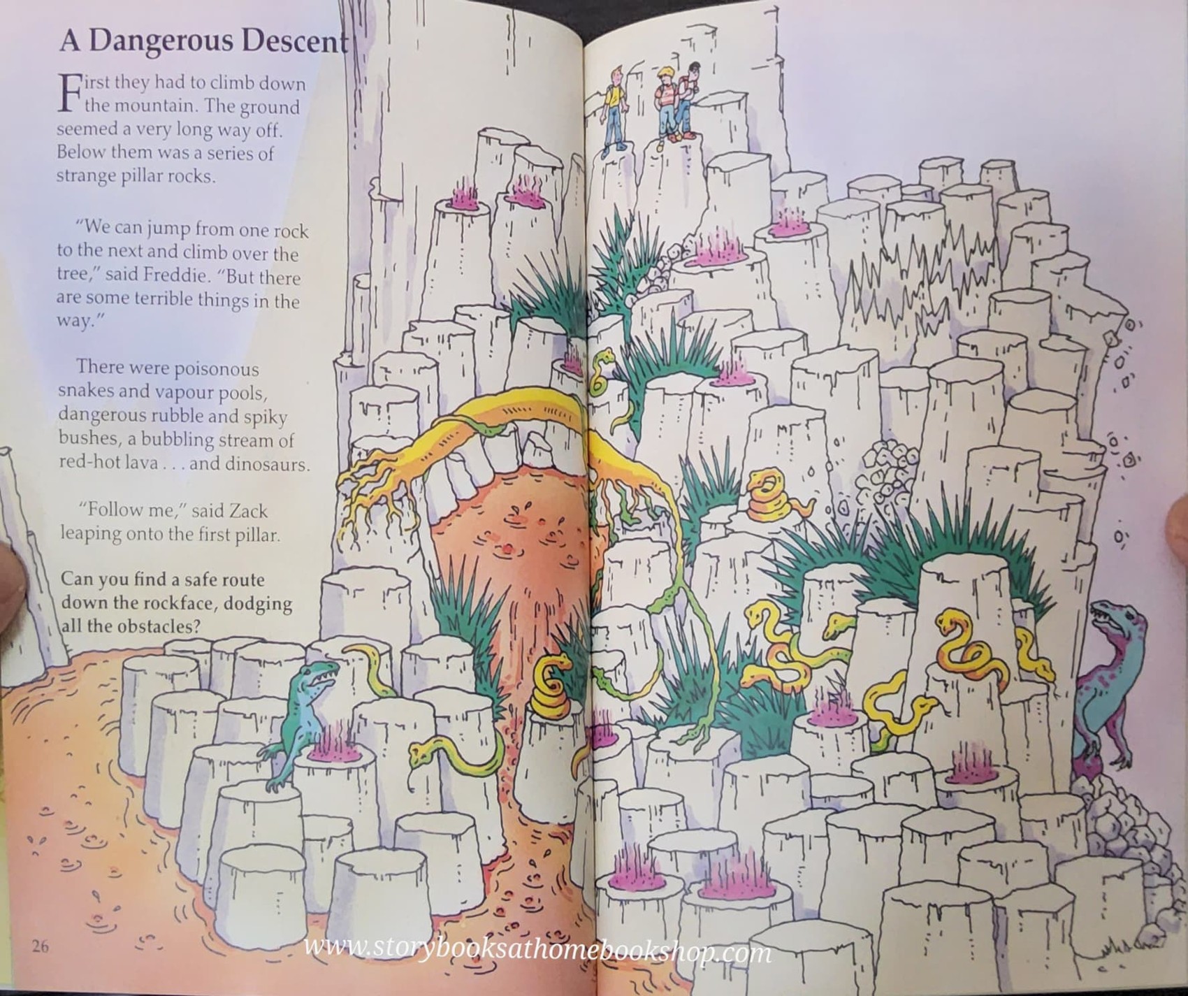 PUZZLE BOOK** ♥️USBORNE PUZZLE ADVENTURES: THE INCREDIBLE DINOSAUR EXPEDITION BY KAREN DOLBY