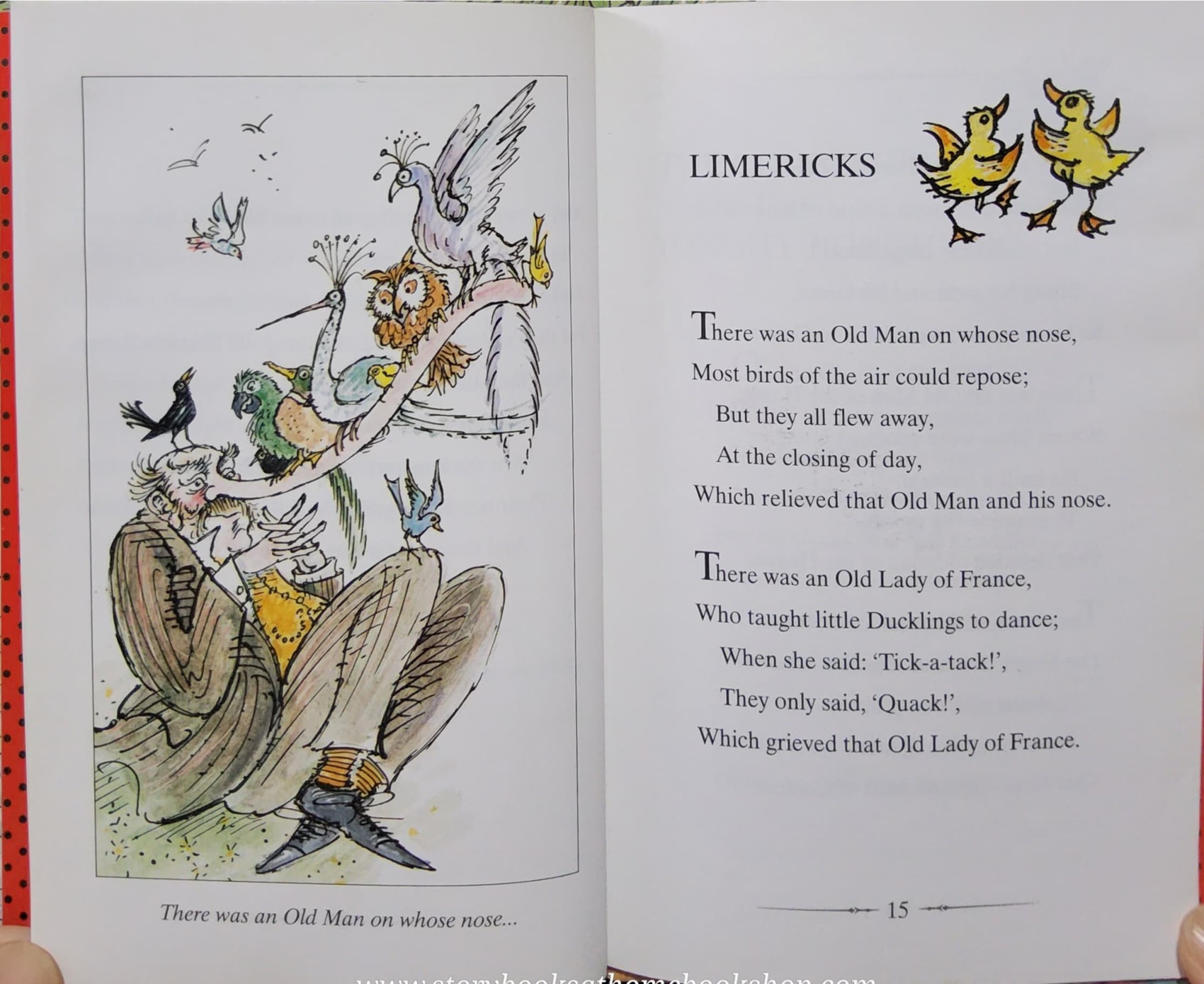 หนังสือนิทานปกแข็ง ** ♥️ CLASSIC VERSE: NONSENSE RHYME ♥️