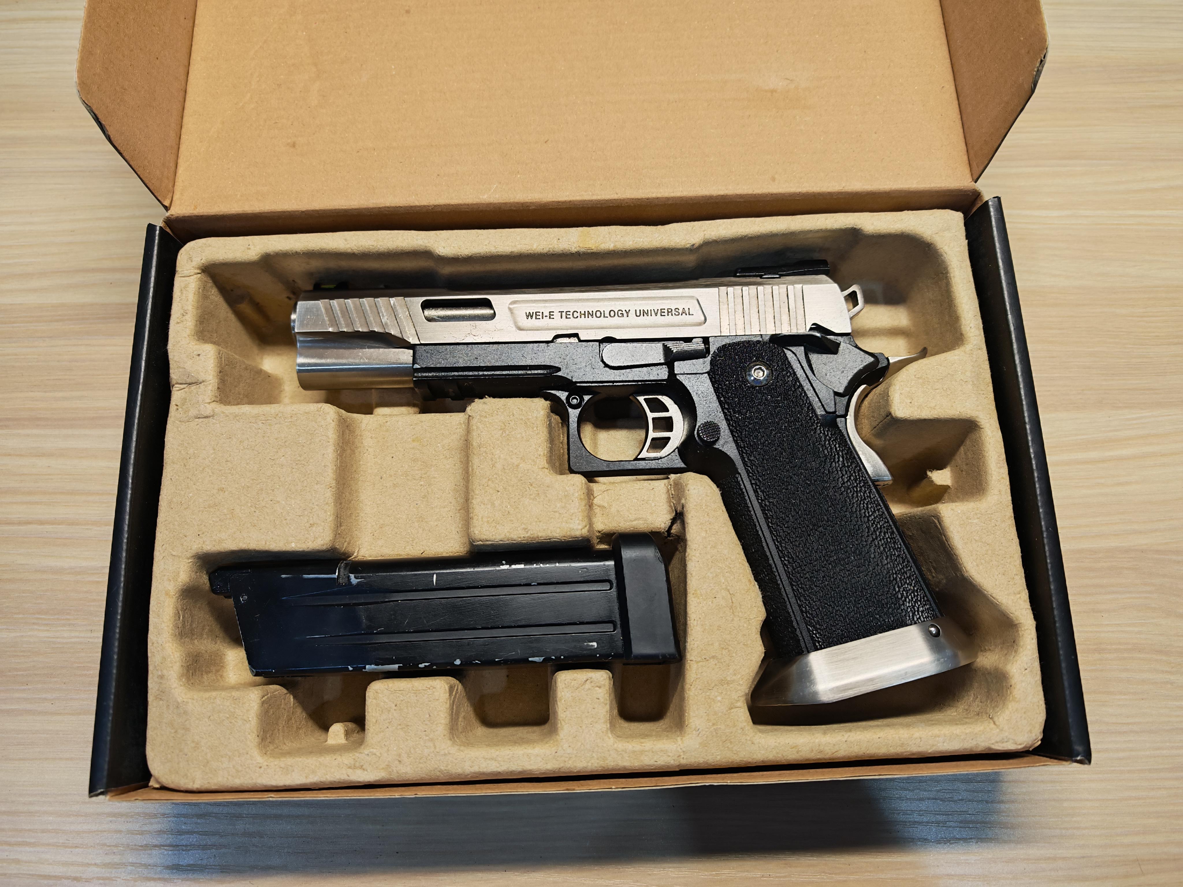 WE Hi-CAPA 5.1 T-REX GBB BB Gun บีบีกัน แบบแก๊ส ปืนอัดลม Airsoft Gun มือสอง