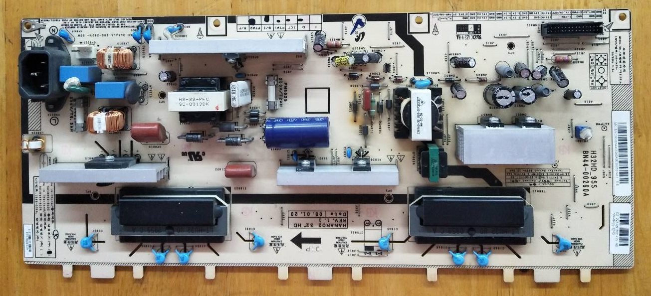 POWER SUPPLY SAMSUNG (ซับพลาย ซัมซุง) อะไหล่แท้/ของถอดจากเครื่อง รุ่นLA32B450C4 พาร์ทBN44-00260A