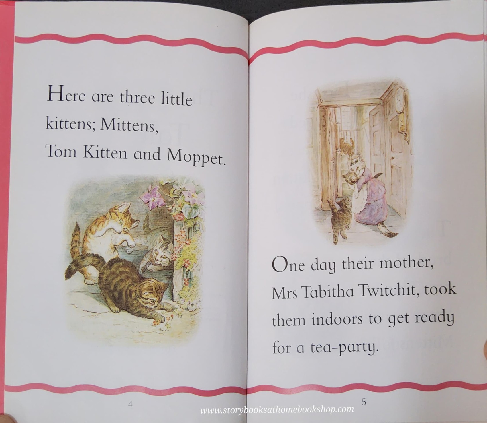หนังสือนิทานปกแข็ง** 🍅🍓THE TALE OF TOM KITTEN BY BEATRIX POTTER
