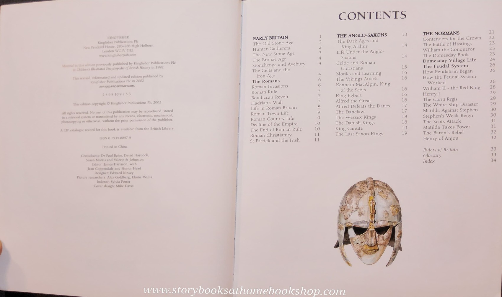 KNOWLEDGE BOOK** ♥️♥️BRITISH HISTORY EARLY BRITAIN 500,000 BC-AD 1154 ♥️♥️