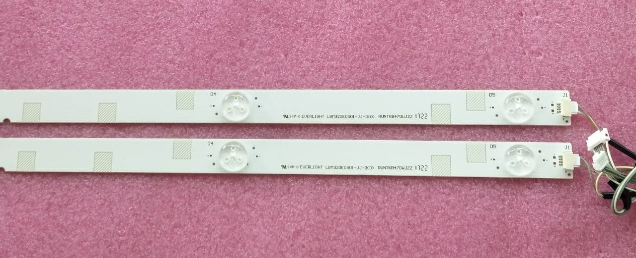 หลอดแบล็คไลท์ทีวีSHARP(ชาร์ป) ของแท้ถอดจากเครื่อง รุ่นLC-32LE180M :LC-32LE280X :LC-32LE185M :2T-C32BA1M :2TC32BD1X