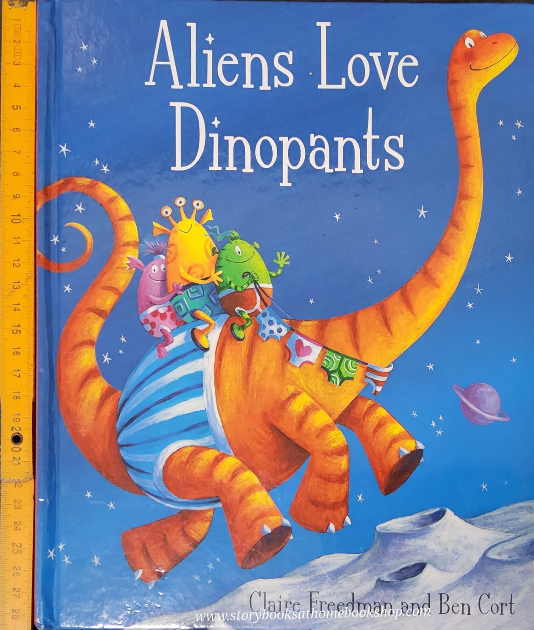 หนังสือนิทานปกแข็ง** 🍅🍅ALIENS LOVE DINOPANTS