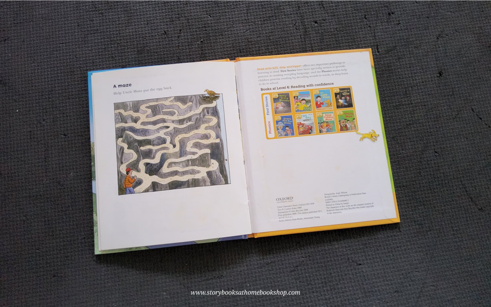 หนังสือนิทานปกแข็ง** 🍅🍅READ WITH BIFF,CHIP&KIPPER: MOUNTAIN RESCUE FIRST STORIES LEVEL6