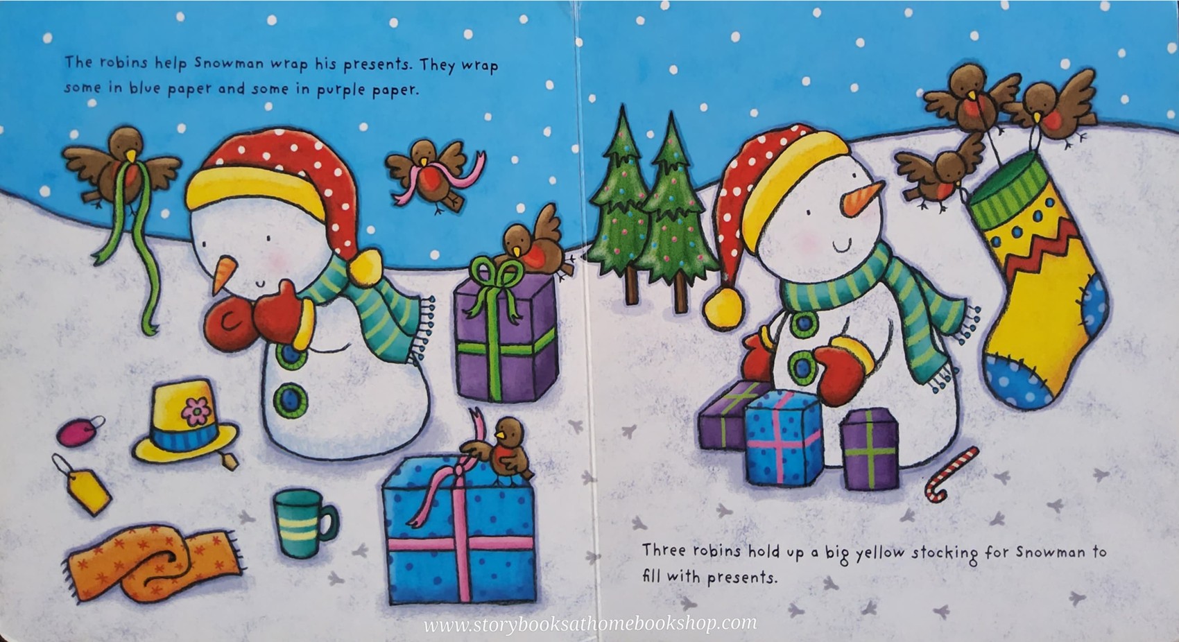 BOARD BOOK ** 🍅SNOWMAN'S PARTY