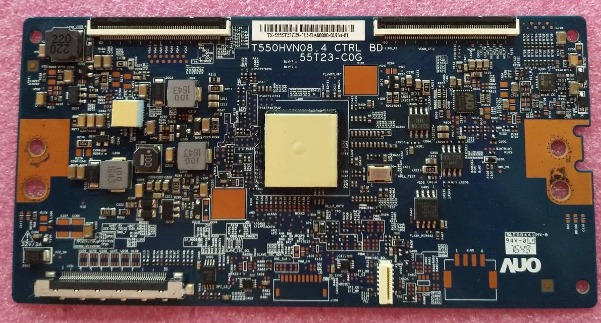 T-CON ทีคอนทีวี โซนี่ (SONY) ของแท้ถอดจากเครื่อง รุ่น KDL-55W800C พาร์ทT550HVN08.4 CTRL BD 55T23-C0G