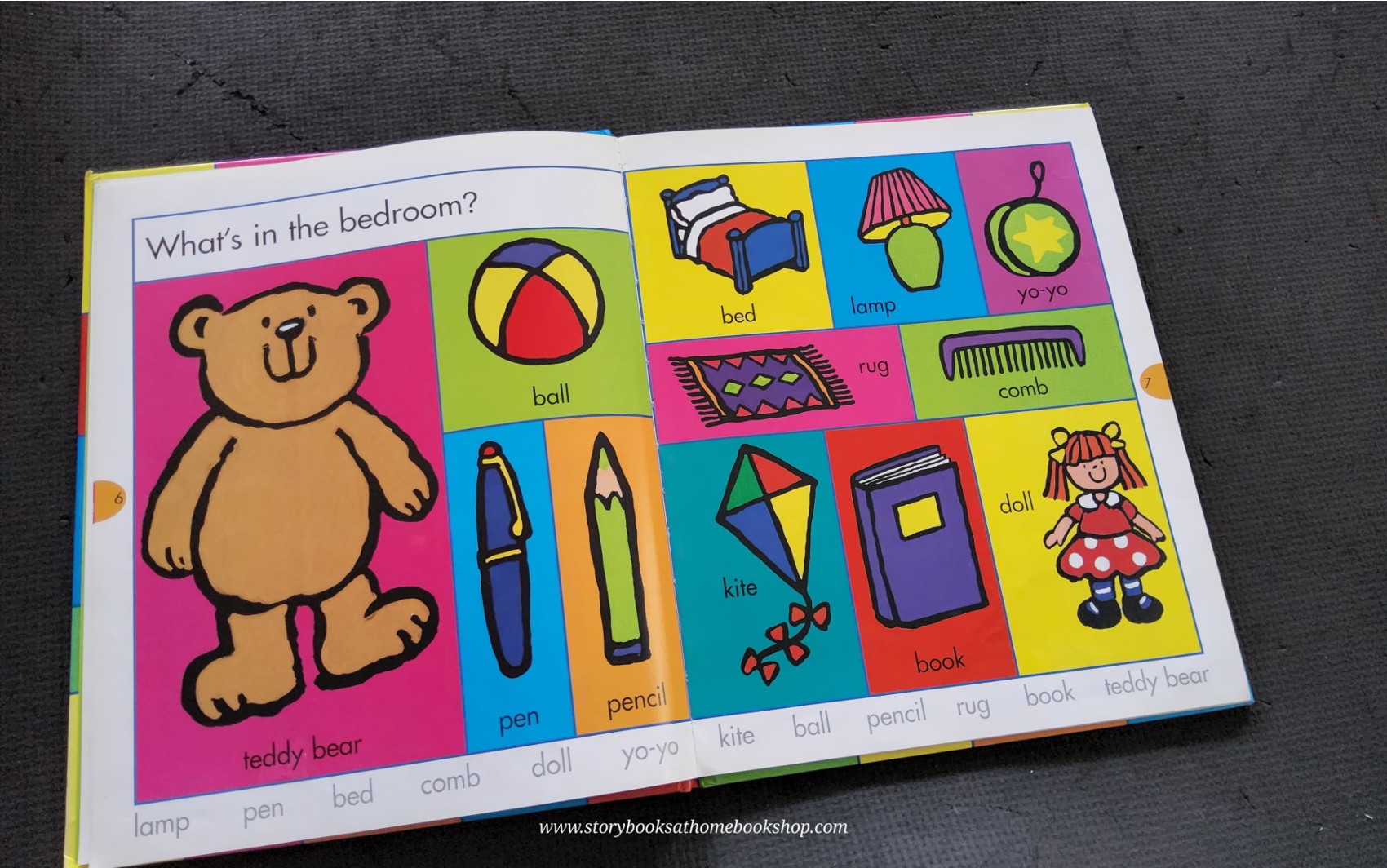 หนังสือนิทานปกแข็ง** 🍅🍅FIRST 1 WORD BOOK with Giant poster