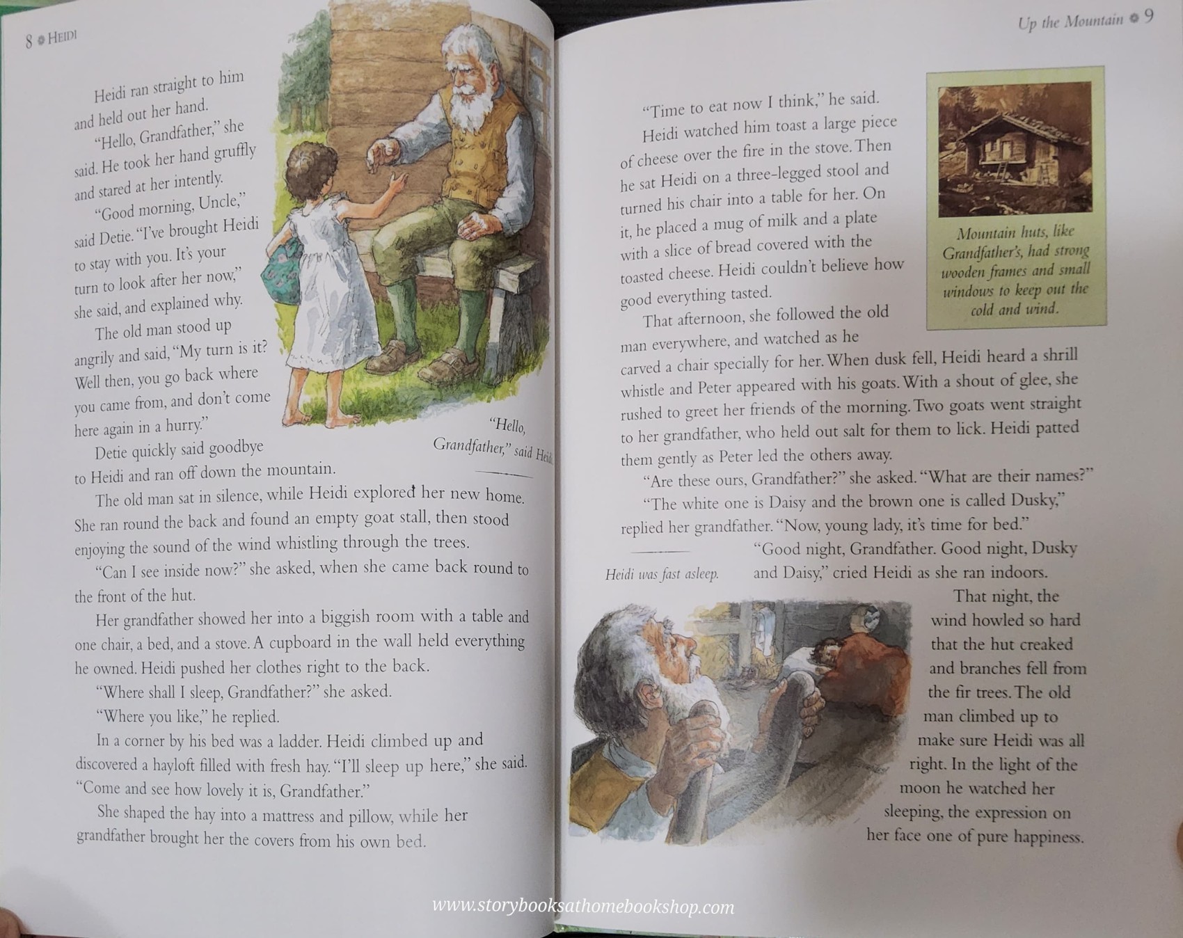 หนังสือนิทานปกแข็ง ** ♥️YOUNG CLASSIC:HEIDI