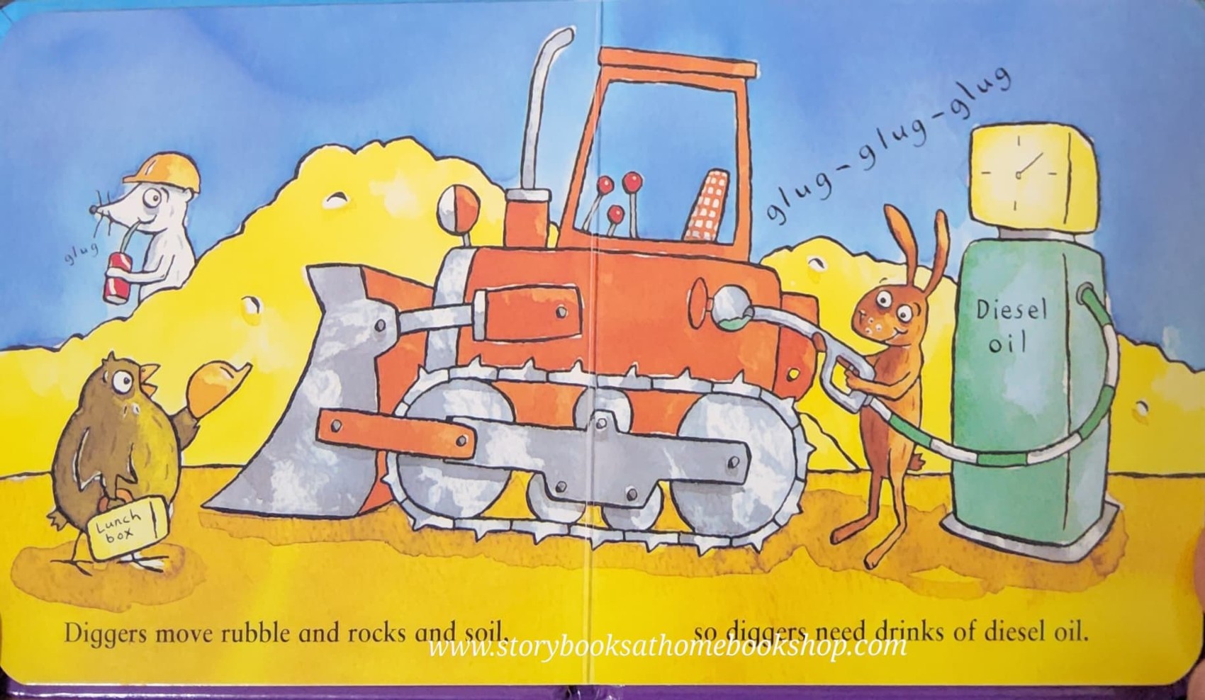 หนังสือนิทานปกแข็ง** 🍅🍓DAZZLING DIGGERS BY TONY MITTON AND ANT PARKER