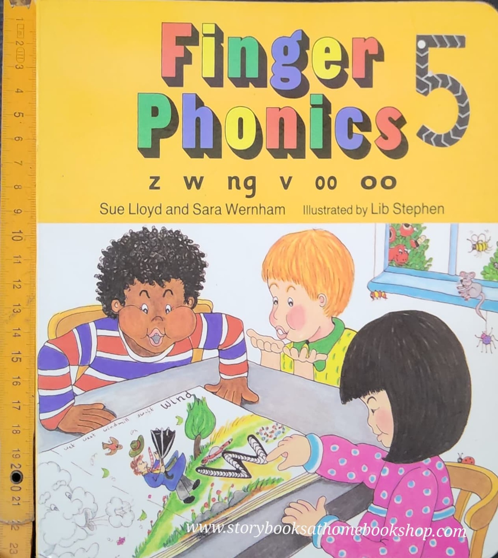 BOARD Book** 🍅🍓FINGER PHONIC #5 (z w ng v oo OO)