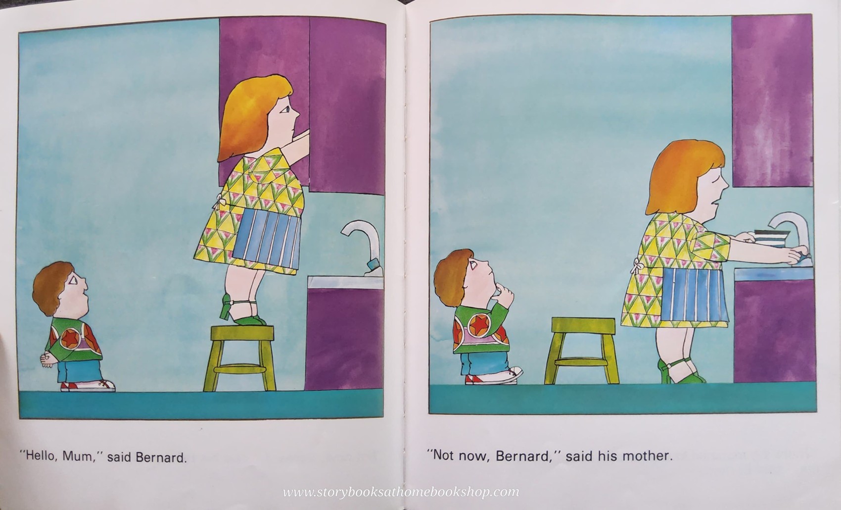 หนังสือนิทานปกอ่อน** 🍅🍓NOT NOW,BERNARD BY DAVID MCKEE