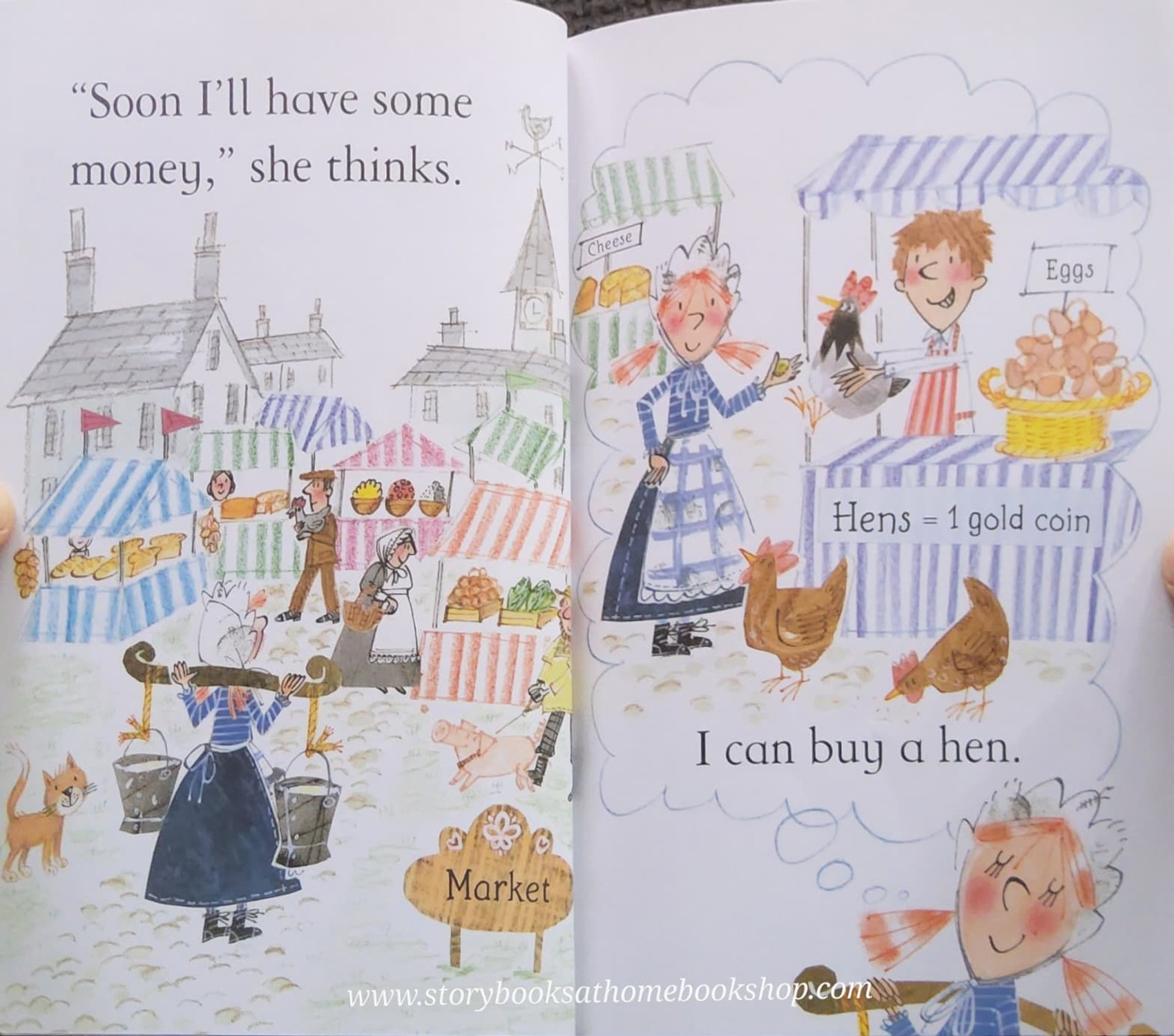 หนังสือนิทานปกอ่อน** 🍅🍅USBORNE FIRST READING:THE DAYDREAMER