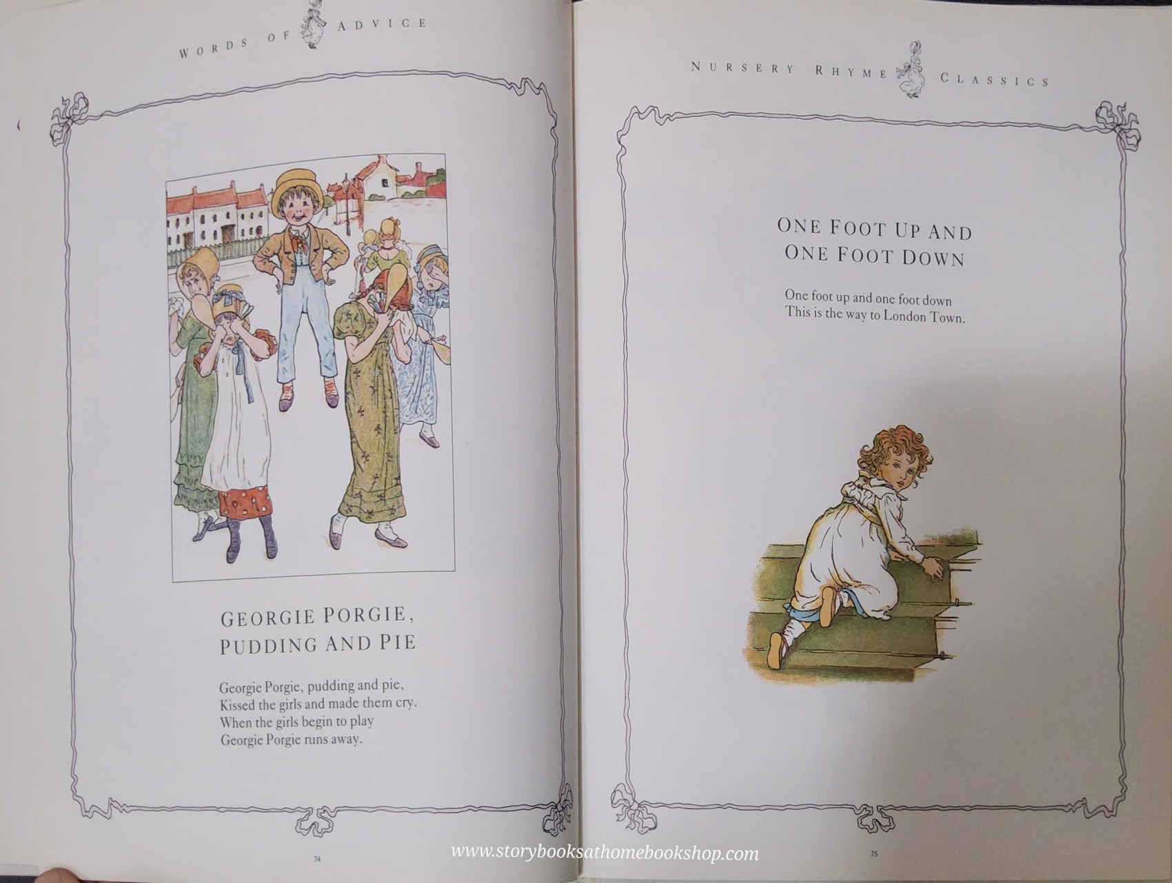 หนังสือนิทานปกแข็ง** 🍅🍓NURSERY RHYME CLASSICS BY KATE GREENAWAY
