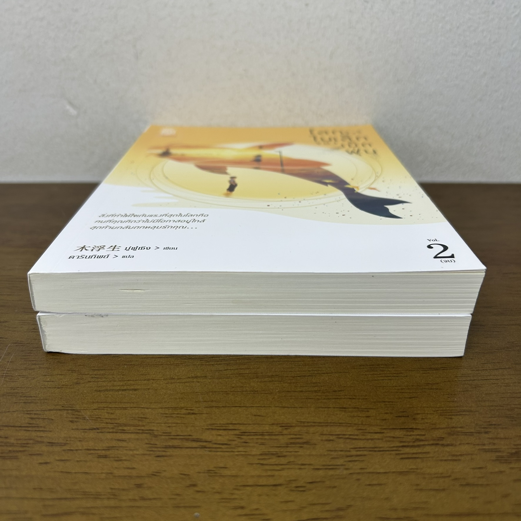 ชุด โลกใบเล็กของเม็ดฝุ่น เล่ม 1-2 จบ ครบชุด ... มู่ฝูเซิง เขียน (มือสอง) นิยาย แปลจีน SIAM INTER