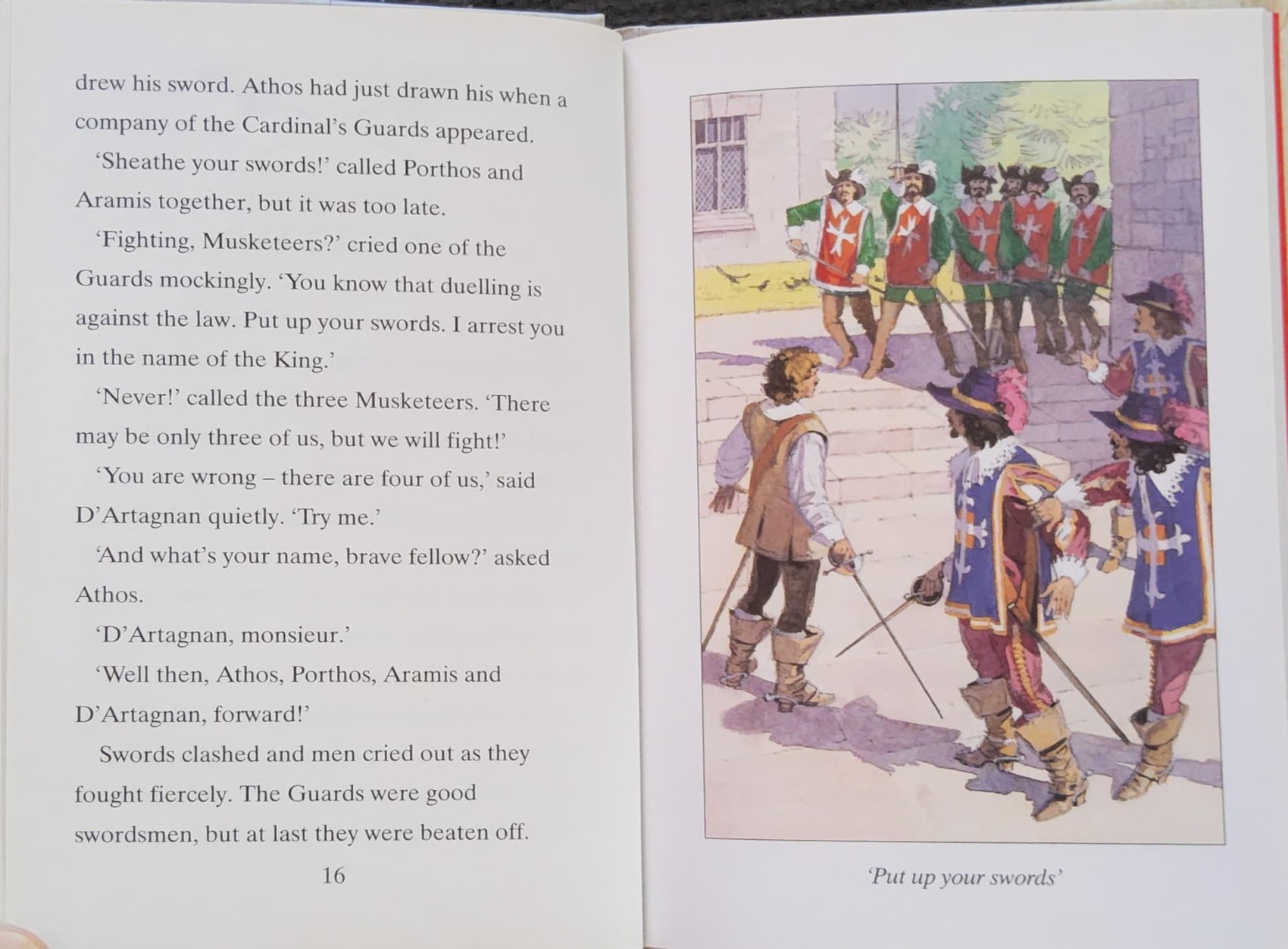 หนังสือนิทานปกแข็ง** 🍅🍓LADYBIRD CLASSIC: THE THREE MUSKETEERS