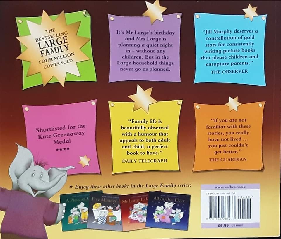 หนังสือนิทานปกอ่อน** 🍅🍓THE LARGE FAMILY:A QUIET NIGHT IN BY JILL MURPHY
