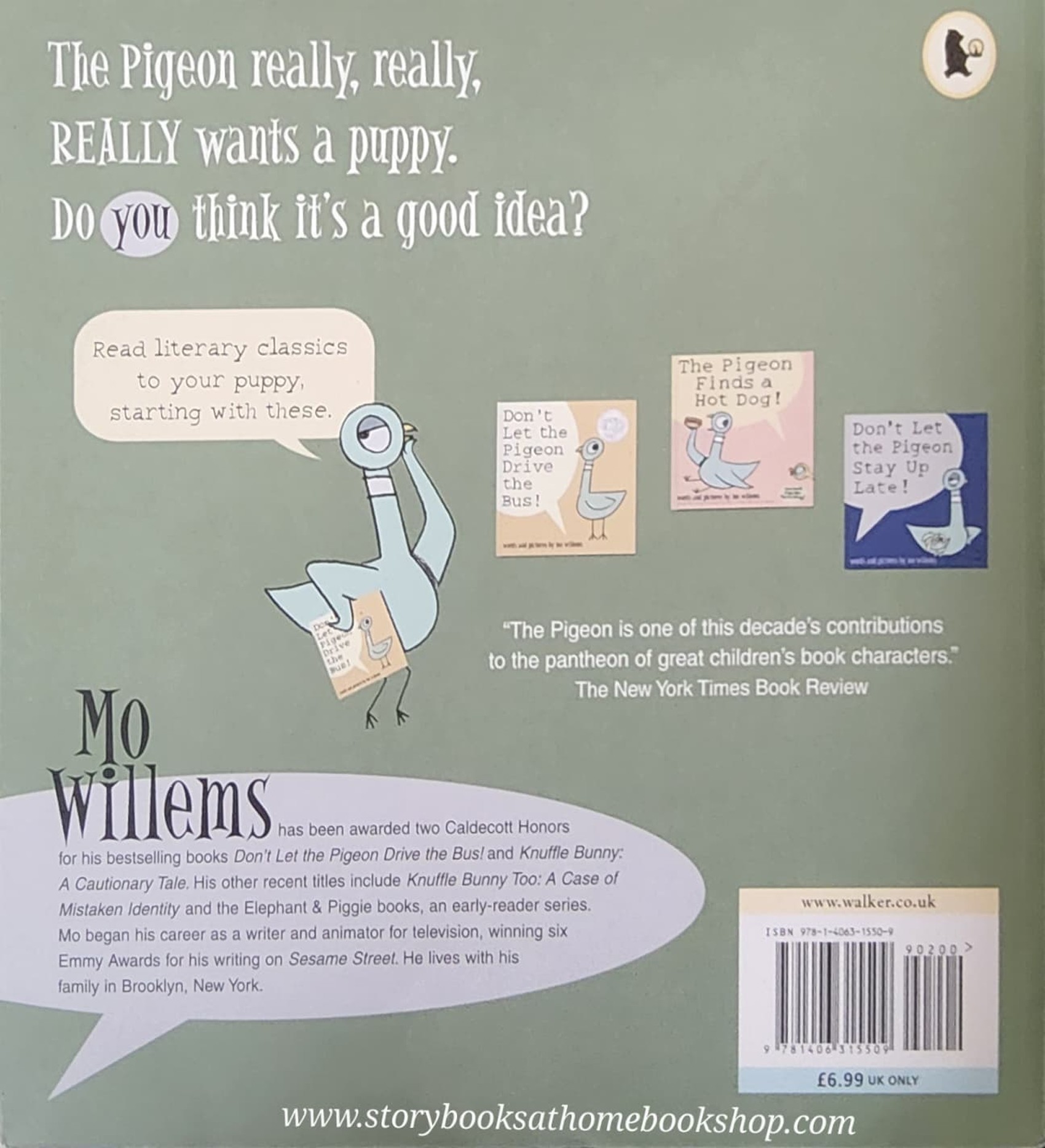 หนังสือนิทานปกอ่อน** 🍅THE PIGEON WHATS A PUPPY!