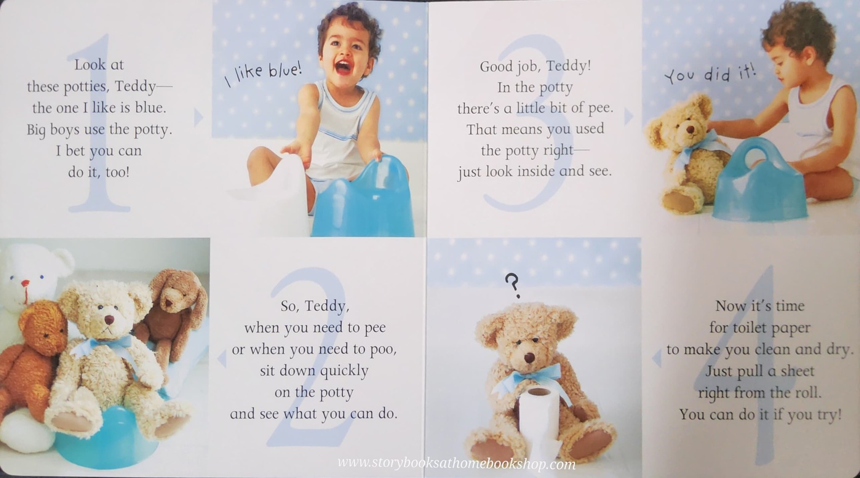 BOARD BOOK** ♥️BIG BOYS USE THE POTTY!