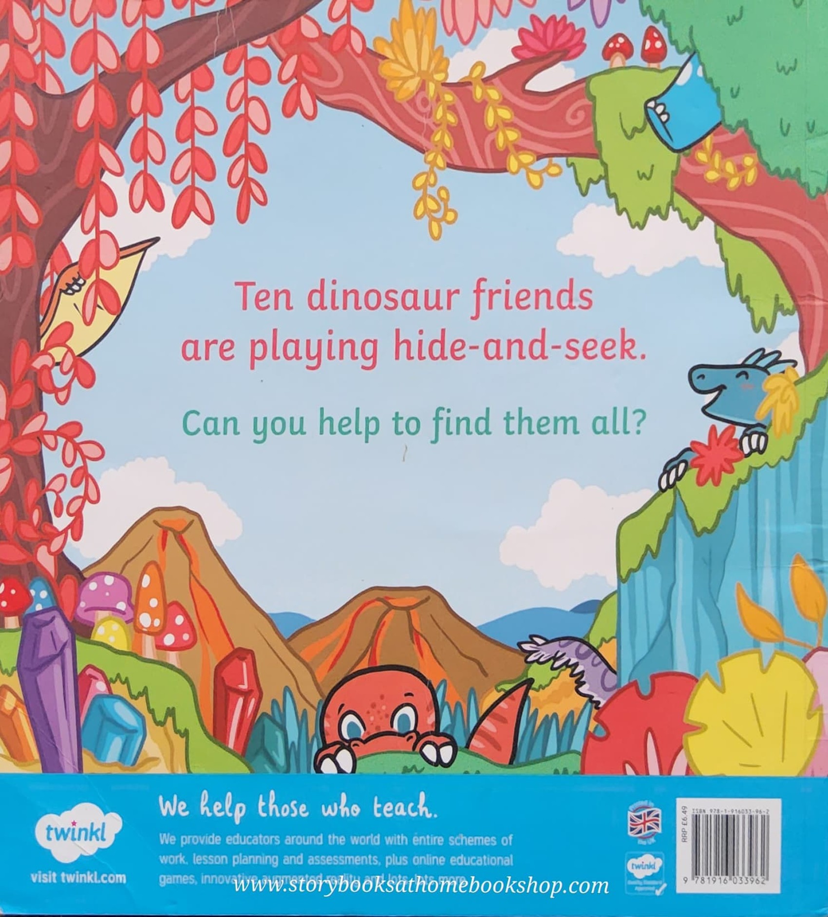 หนังสือนิทานปกอ่อน** 🍅🍓HIDE-A-SAURUS