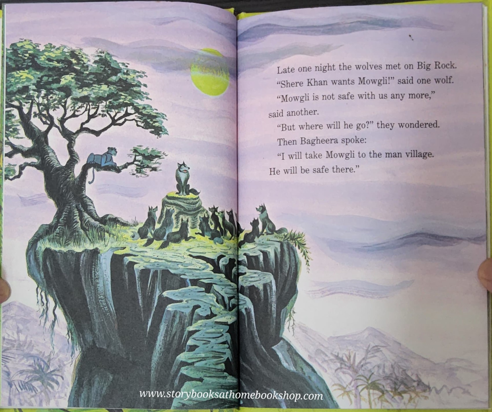 หนังสือนิทานปกแข็ง** 🍅🍅WALT DISNEY'S THE JUNGLE BOOK