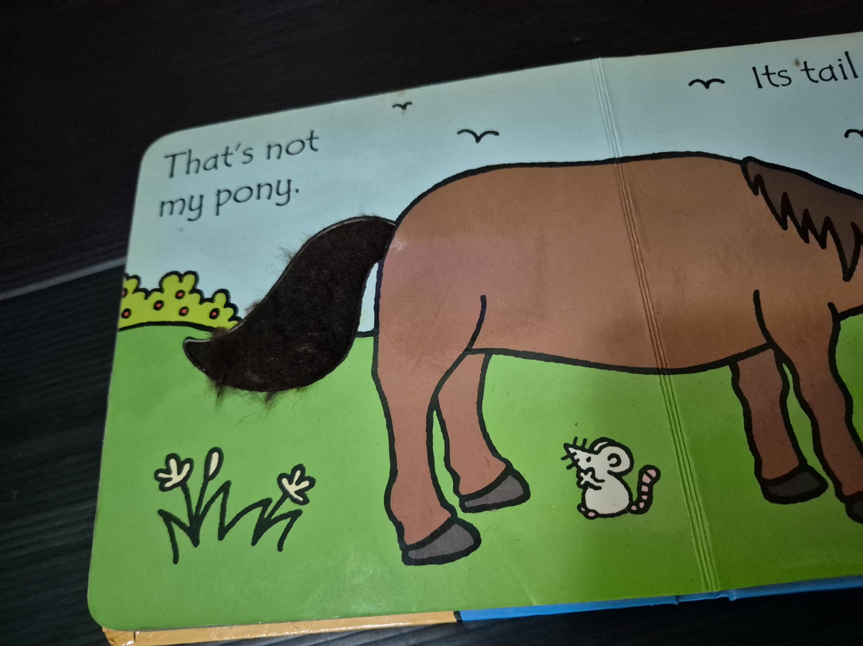 TOUCH AND FEEL BOARD BOOK** 🍅🍅THAT'S NOT MY PONY...