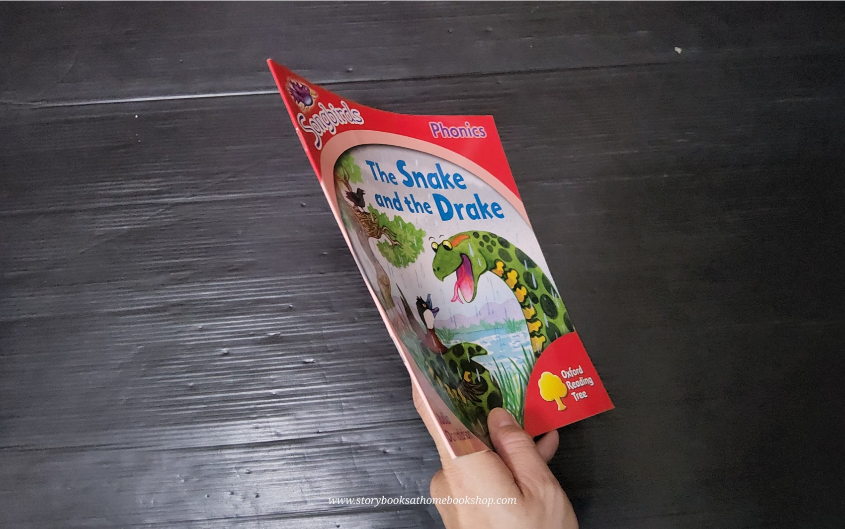 หนังสือนิทานปกอ่อน** 🍅🍓OXFORD READDING TREE SONGBIRDS PHONICS: THE SNAKE AND THE DRAKE BY JULIA DONALDSON♥️♥️