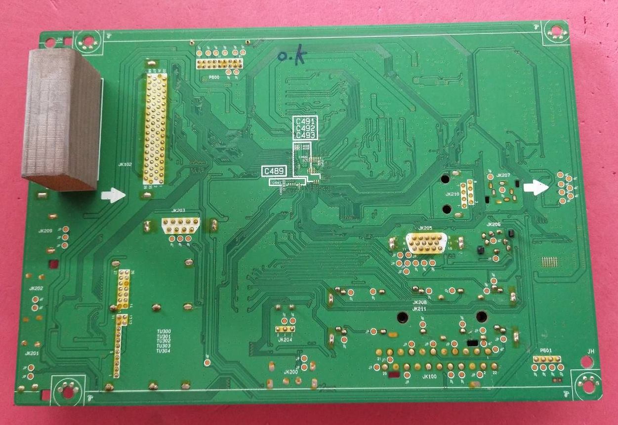 เมนบอร์ดทีวีพลาสม่าLG (แอลจี) ของแท้ถอดจากเครื่อง ใช้กับรุ่น 50PA4500 42PA4500 เวอร์ชั่นพอท VGAห่างกัน