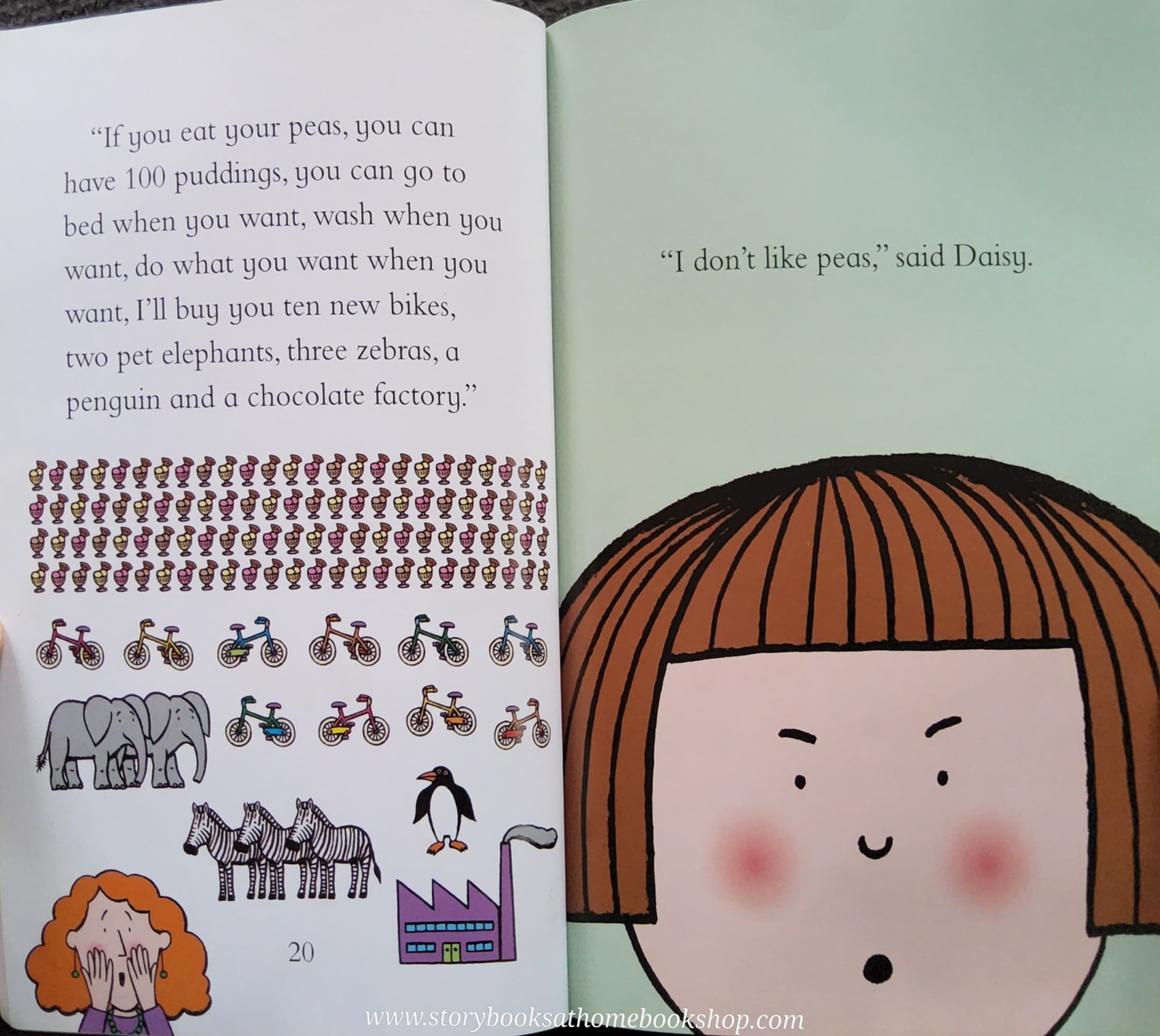 หนังสือนิทานปกอ่อน** 🍅DOUBLE DAISY: PEAS&TRICKLES BY KES GRAY&NICK SHARRATT