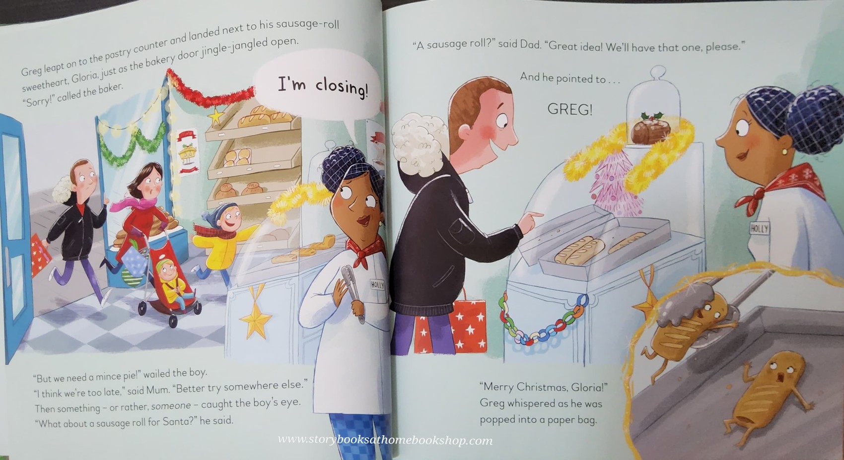 หนังสือนิทานปกแข็ง** ♥️GREG THE SAUSAGE ROLL