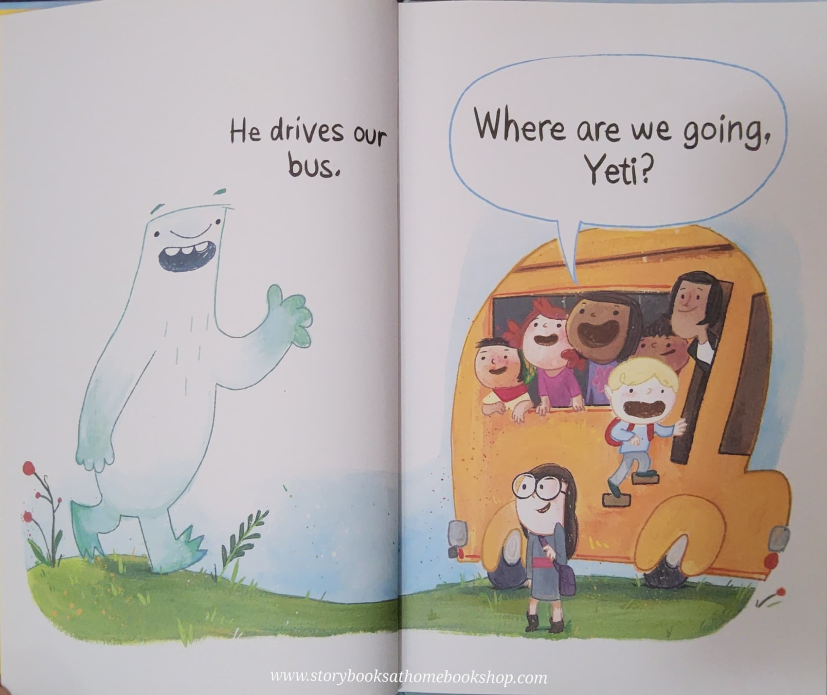 หนังสือนิทานปกแข็ง** ♥️ARE WE THERE, YETI? BY ASHLYN ASNTEE