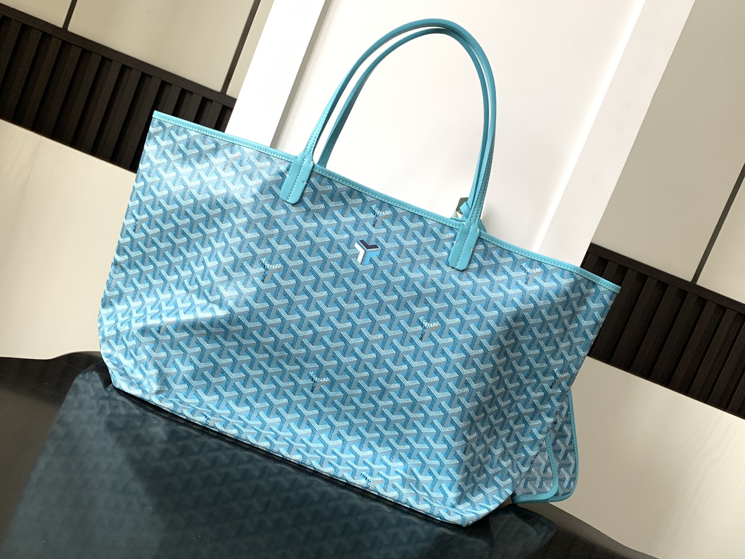 [Pre-order]GOYARD Saint Louis GM Tote Bag Pouch Turquoise Purse Beach Limited Edition งานเกรด Vip คุณภาพดีที่สุด