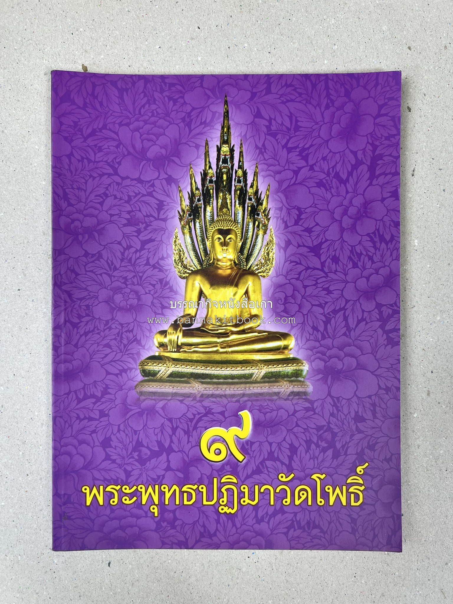 ๙ พระพุทธปฏิมาวัดโพธิ์ โดย : รองศาสตราจารย์ ดร.ศานติ ภักดีคำ.